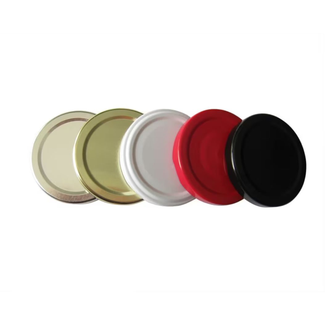 Glass Jars Lids, 12 pcs