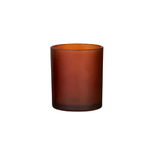 Tumbler Jars with Lids – 10 oz, Frosted Amber Finish - Image 2