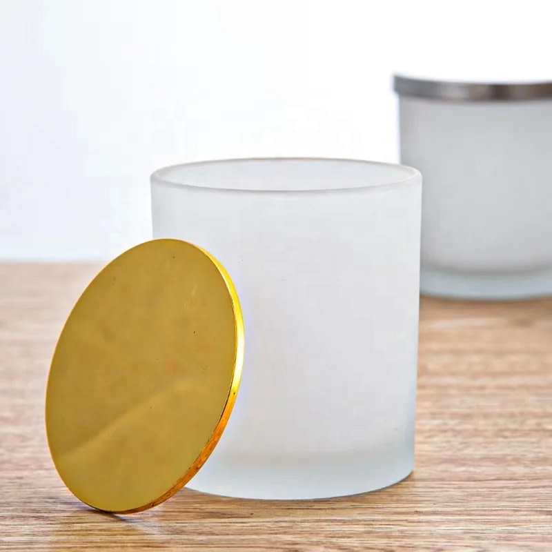 Tumbler Jars with Lids – 10 oz, Transparent Frosted Finish - Image 5
