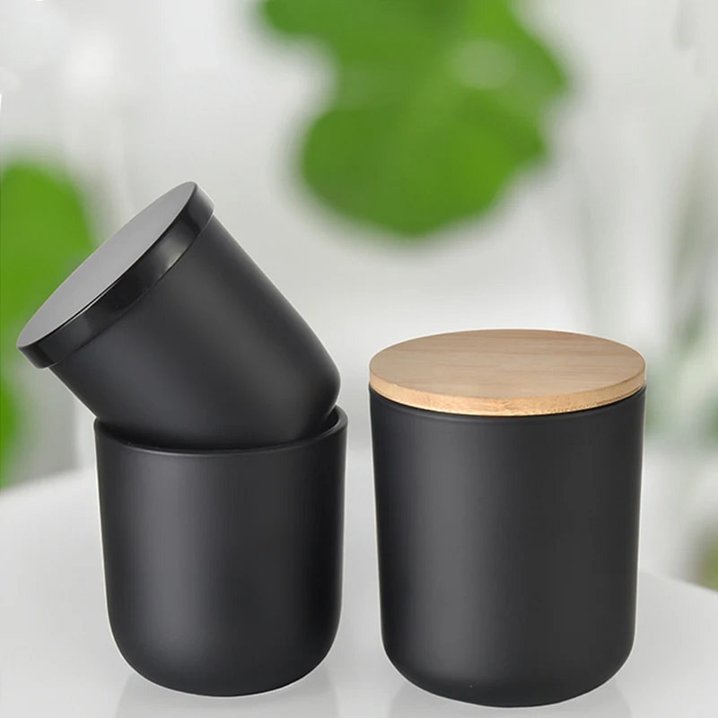Round Bottom Candle Jars with Lids– 10 oz - Image 3