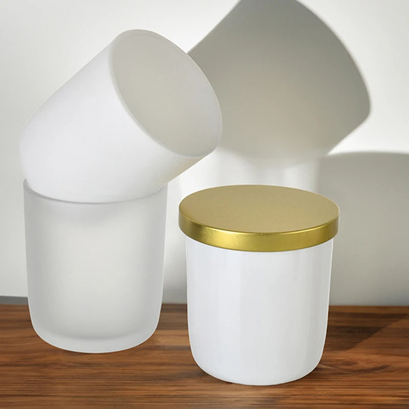 Round Bottom Candle Jars with Lids– 10 oz - Image 4