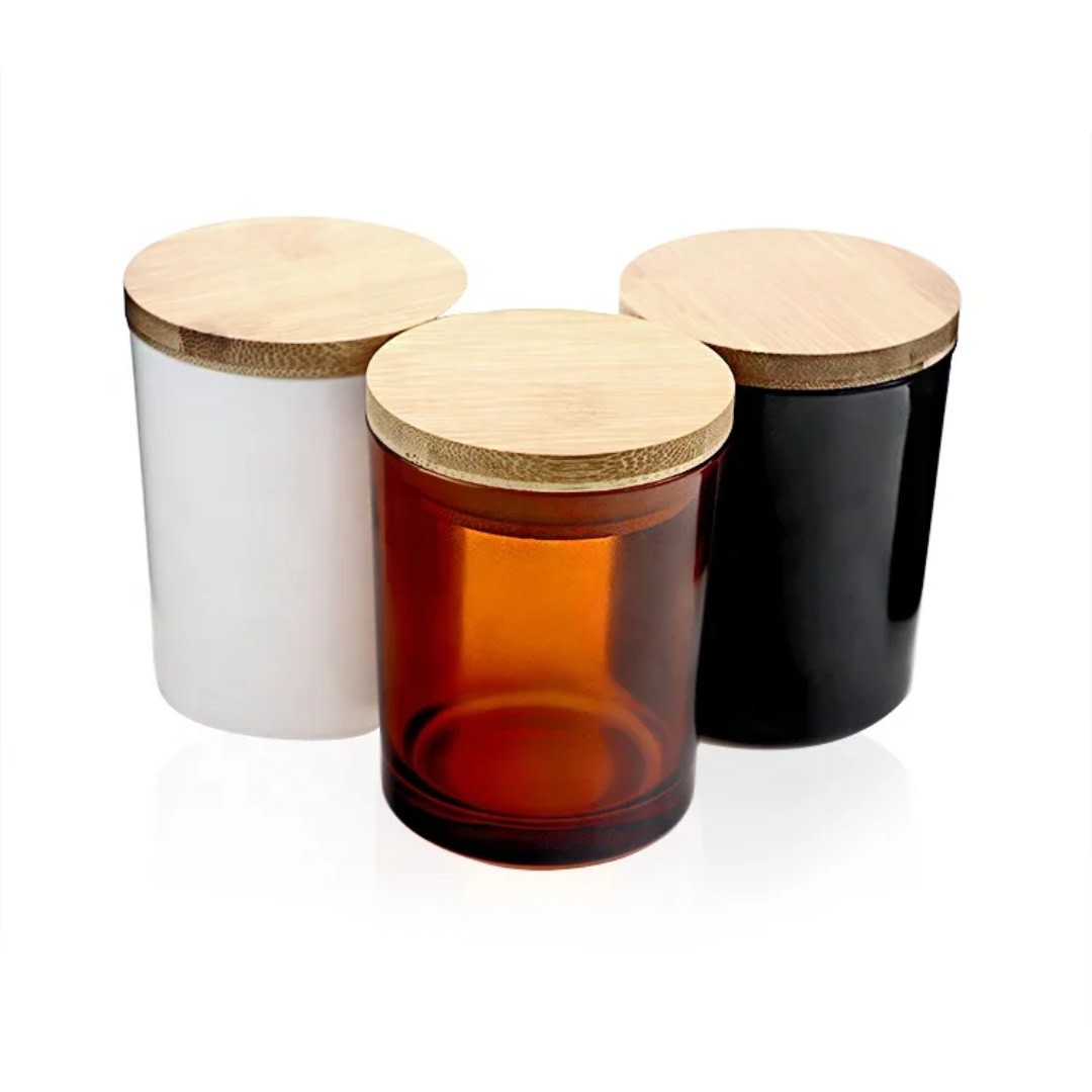Random Tumble Jar Amber Tumbler Candle Jars | Canadian Supplier