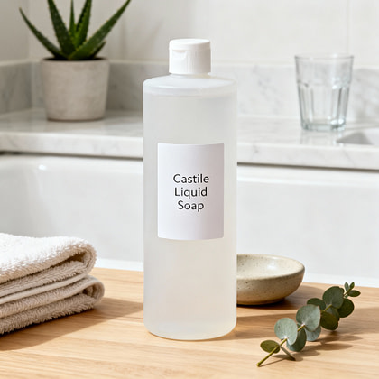 Frosted white bottle in SPA background